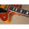 Custom Shop L5 Fhole Cherry Sunburst Jazz 6 String Electric Guitar