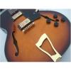 Custom Shop L5 Fhole Aged Brown Color Jazz Electric Guitar #4 small image