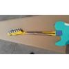 Custom Shop Jeff Beck Relic Teal Vintage Old Aged Telecaster Electric Guitar #3 small image