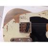 Custom Shop Jeff Beck Relic Classic White Old Aged Telecaster Electric Guitar #2 small image