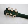 Custom Shop Green Maple Flame 6 String Standard Electric Guitar #5 small image