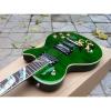 Custom Shop Green Abalone Snakepit Slash  Inlay Fretboard Electric Guitar #1 small image