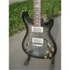 Custom Shop Gray Flame Maple Top Fhole Electric Guitar #5 small image
