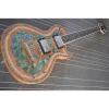 Custom Shop Flower Real Abalone Electric Guitar #1 small image