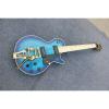 Custom Shop Flame Maple Top Electric Guitar With Authorized Bigsby Tremolo #3 small image
