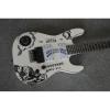 Custom Shop ESP White Kirk Hammett Ouija Electric Guitar Rosewood