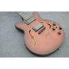 Custom Shop ES 339 Fhole Natural Brown Electric Guitar #2 small image