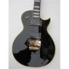 Custom Shop Eclipse ESP Black Electric Guitar With Tremolo