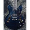 Custom Shop ES 335 Sapphire Blue Jazz Electric Guitar #1 small image