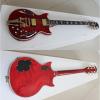 Custom Shop ES 335 Bigbys Maple Red LED Jazz Electric Guitar #4 small image