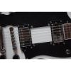 Custom Shop Don Felder EDS 1275 SG Double Neck Arctic White Electric Guitar #2 small image