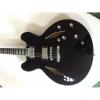 Custom Shop Dave Grohl DG 335 Pelham Black Electric Guitar #1 small image