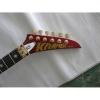 Custom Shop Dark Red Electric Guitar #4 small image