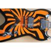 Custom Shop Buzzsaw LP Zakk Wylde Orange SGV Electric Guitar #3 small image