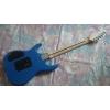 Custom Shop Blue Ibanez Jem 7 Electric Guitar #4 small image