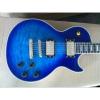 Custom Shop Blue Flame Maple Top  Ace Frehley Electric Guitar #1 small image