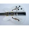 Custom Shop AVA Tom Delonge ES-333 White Electric Guitar #1 small image