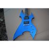 Custom Shop Avenge Blue BC Rich Electric Guitar #5 small image