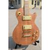 Custom Shop LP Naturall Flame Maple Top and Fretboard Electric Guitar #1 small image