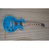 Custom LTD Deluxe ESP Eclipse Blue Quilted Maple Electric Guitar