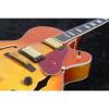 Custom Classic L5 Jazz Hollow Body Byrdland Electric Guitar Sunburst #3 small image