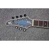 Custom Built Mayones Regius 7 String Electric Guitar Tiger Blue Maple Top #2 small image