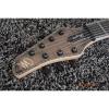 Custom Built Mayones Regius 7 String Electric Guitar Gray Tiger Maple Top #3 small image