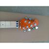 Custom Amber Color Quilted Maple Top EVH Wolfgang Electric Guitar Left Handed