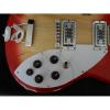 12 Strings Custom 360 2 Pickups Cherry Burst Electric Guitar #5 small image