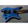 Custom Shop Steinberger Blue Maple Top Headless Electric Guitar #2 small image