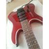 Custom Shop Red Steinberger No Headstock Electric Guitar #5 small image