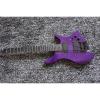 Custom Shop Fanned Frets Steinberger Purple Headless Electric Guitar #1 small image