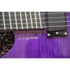 Custom Shop Fanned Frets Steinberger Purple Headless Electric Guitar #3 small image
