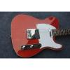 Custom American Telecaster Tiger Maple Top Red Electric Guitar #3 small image