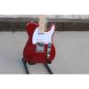 Custom American Standard Telecaster Metallic Red Electric Guitar #5 small image