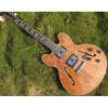 Custom 6 String Languedoc Dead Wood Grain Top Electric Guitar #3 small image