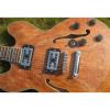 Custom 6 String Languedoc Dead Wood Grain Top Electric Guitar