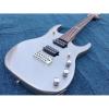 Custom Shop Music Man John Petrucci Ernie Ball JP6 Silver Gray Guitar #1 small image