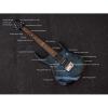 Custom Music Man John Petrucci Ernie Ball JP6 Ocean Blue Guitar #1 small image