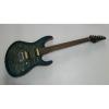 Custom Shop Suhr Flame Maple Top Blue Alder Body Walnut Neck Guitar #1 small image