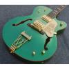 Custom Shop The Goal Is Soul Gretsch Green Jazz Guitar #1 small image