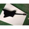 Custom Gretsch Left Handed G6199 Billy-Bo Jupiter Thunderbird Black Authorized Bridge Guitar White Pickguard