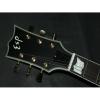 Custom Shop ESP Matt Black Electric Guitar