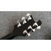 Custom Shop 4080 Double Neck Geddy Lee Black 4 String Bass 6/12 String Option Guitar