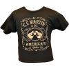 Martin Dual Guitars Vintage T-Shirt Black Medium