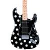 Fender Artist Series Buddy Guy Polka Dot Stratocaster Electric Guitar Black with White Polka Dots #1 small image
