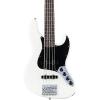 Fender Deluxe Active Jazz Bass V Rosewood Fingerboard Olympic White