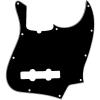 Fender Jazz Bass 3-Ply Pickguard Black #1 small image