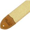 Fender Deluxe Leather Guitar Strap Tweed 2 in. #1 small image
