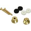 Fender Gold Guitar Strap Buttons set of 2 #1 small image